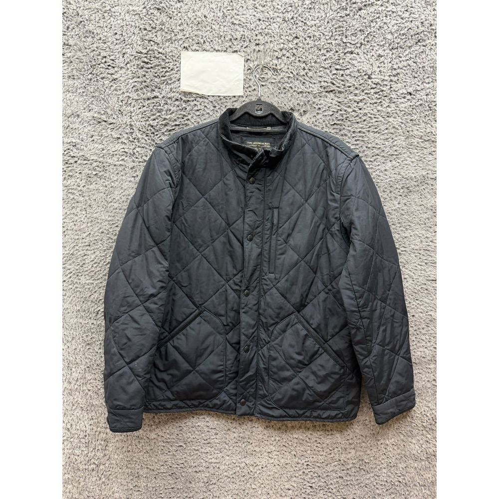 J.Crew Sussex Full-Zip Quilted Jacket With Eco-friendly PrimaLoft Black Size L